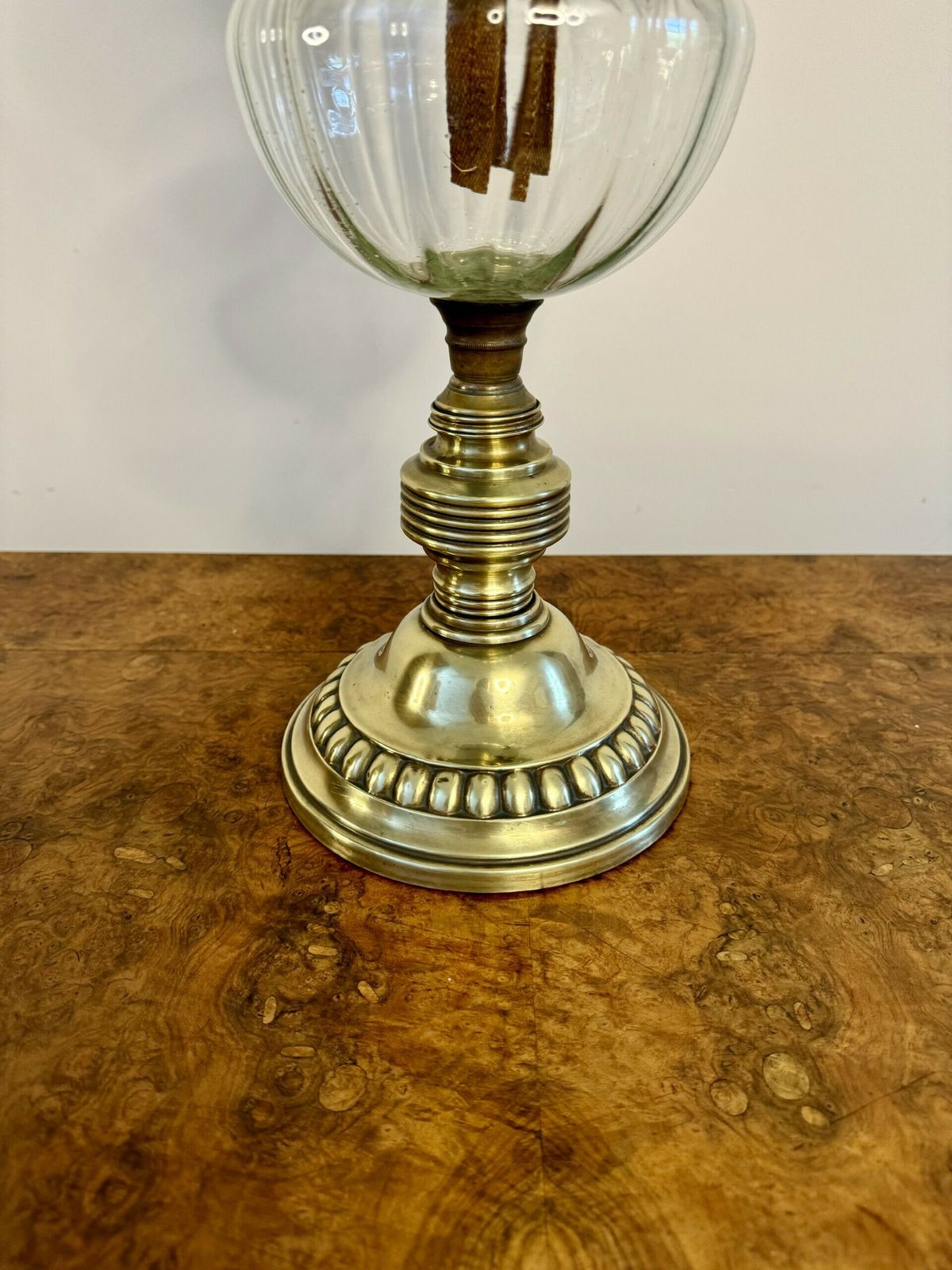 Quality Antique Brass Oil Lamp photo Lighting