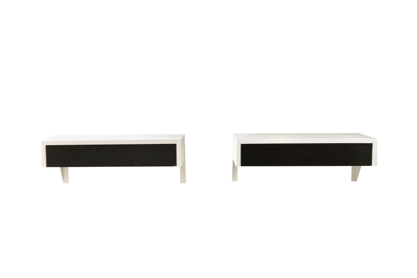 Set Of Two Martin Visser Dd01 Bergeijk Wall Shelves With Drawers For Spectrum photo furniture