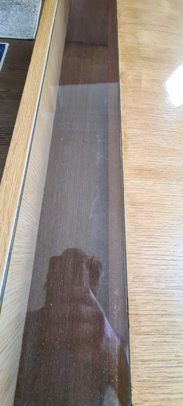 B&B Italia (Milan) "Void" Coffee Table. Oak Laminate. Collector Item. Refurbished. photo furniture