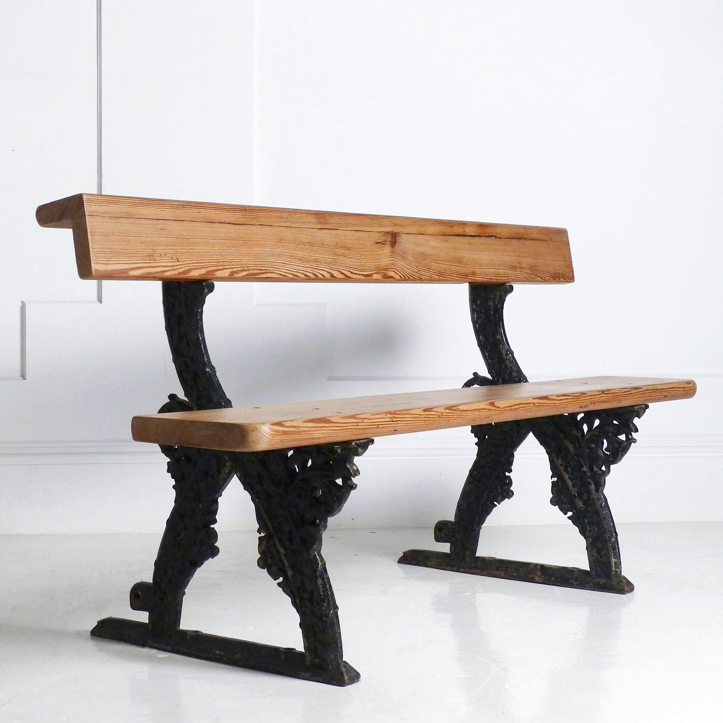 A.W.N Pugin Gothic Revival Bench