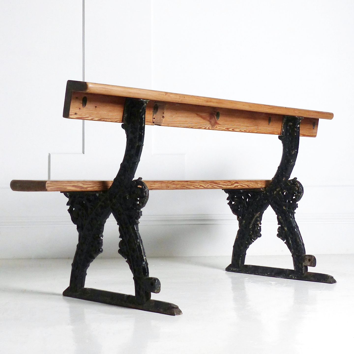 A.W.N Pugin Gothic Revival Bench photo furniture