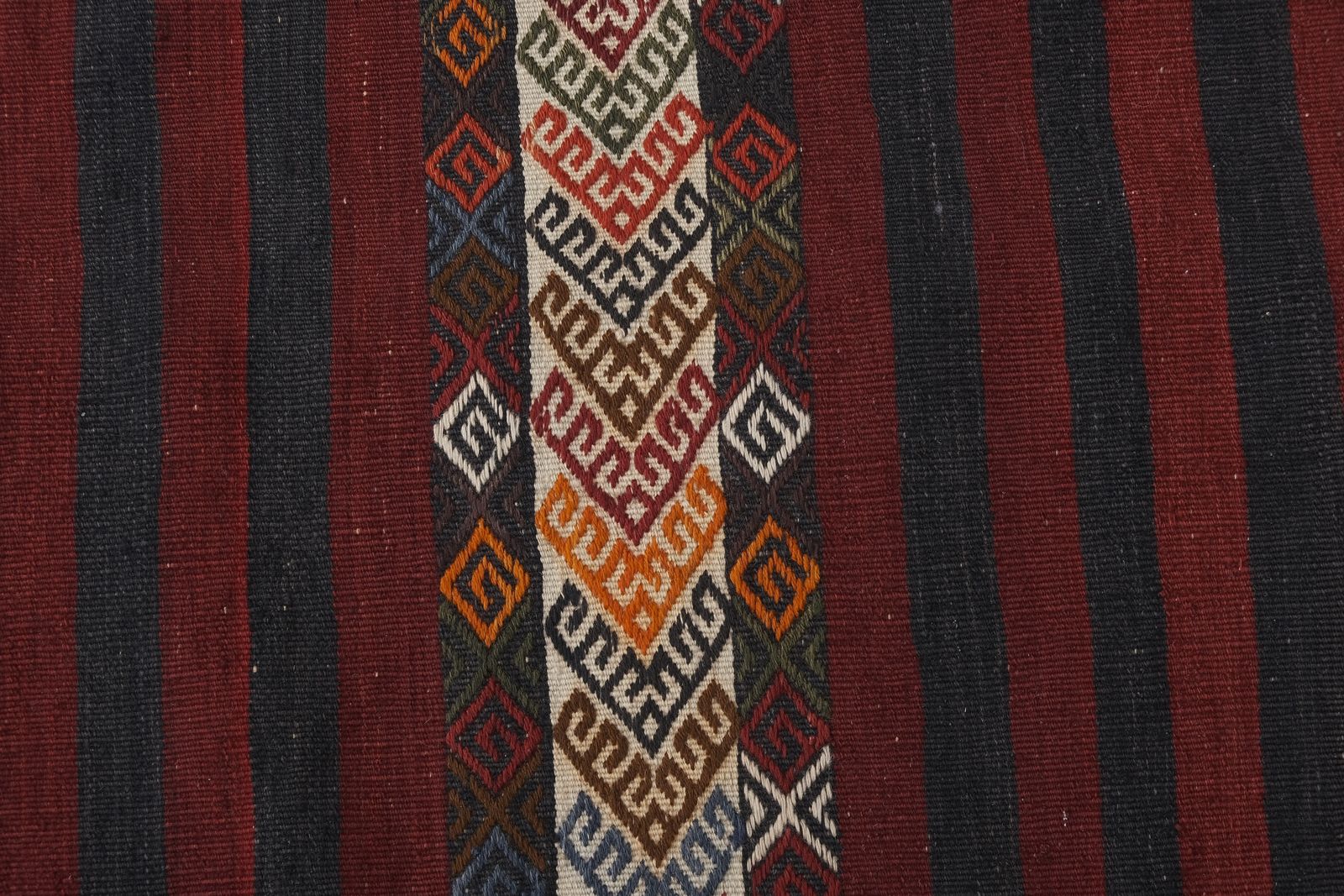 1960s Organic Turkish Hemp Kilim Runner 2'5'' X 20'8'' photo 750.0