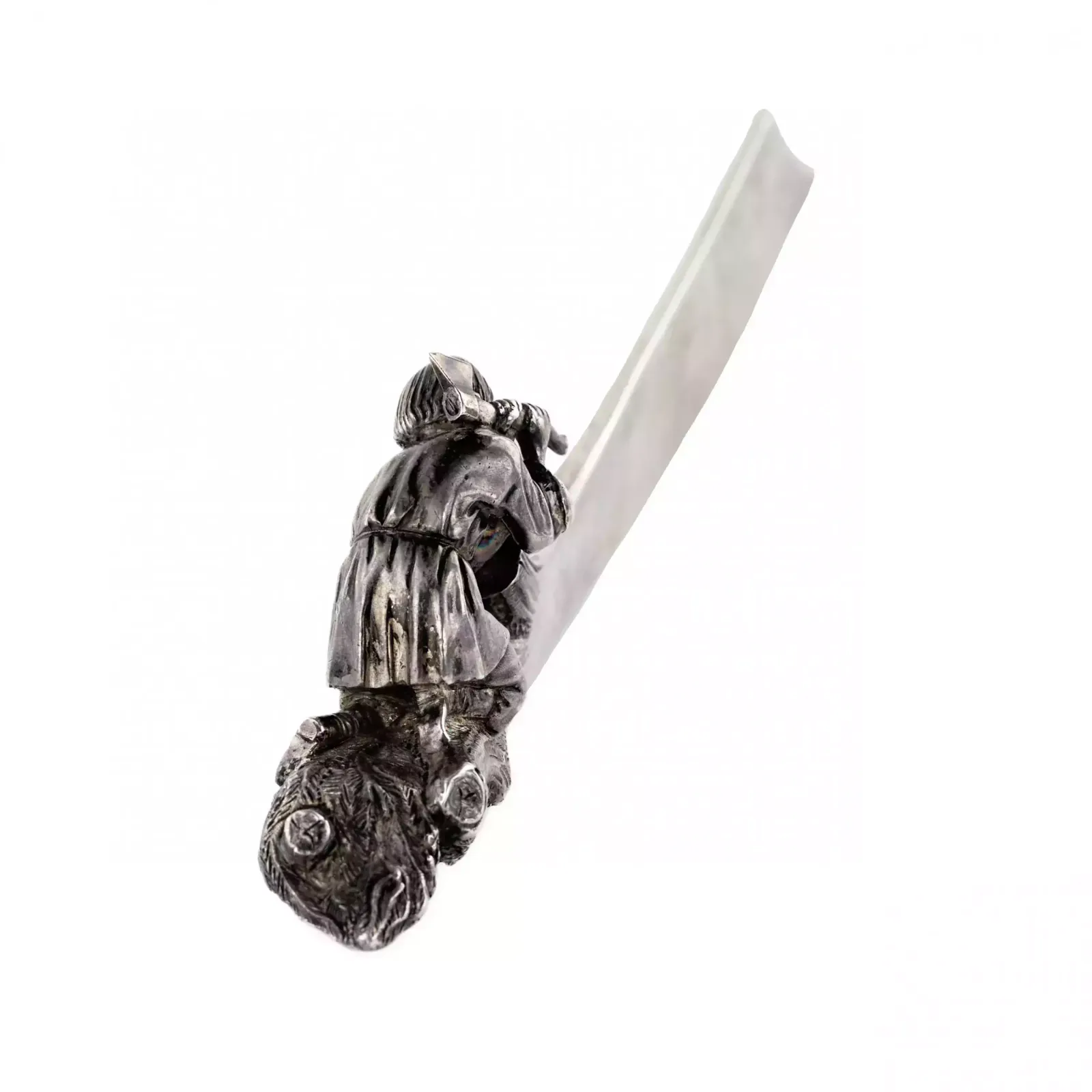 Original Silver Paper Knife, Faberge Firm, Last Quarter Of The 19th Century. photo Home Decor