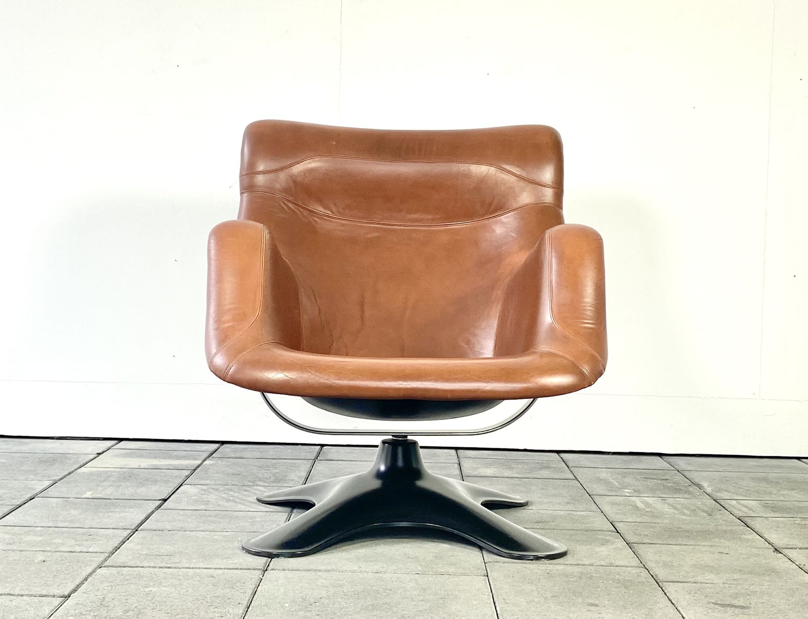 Karuselli Lounge Chair Designed By Yrjö Kukkapuro For Haimi 1970ies