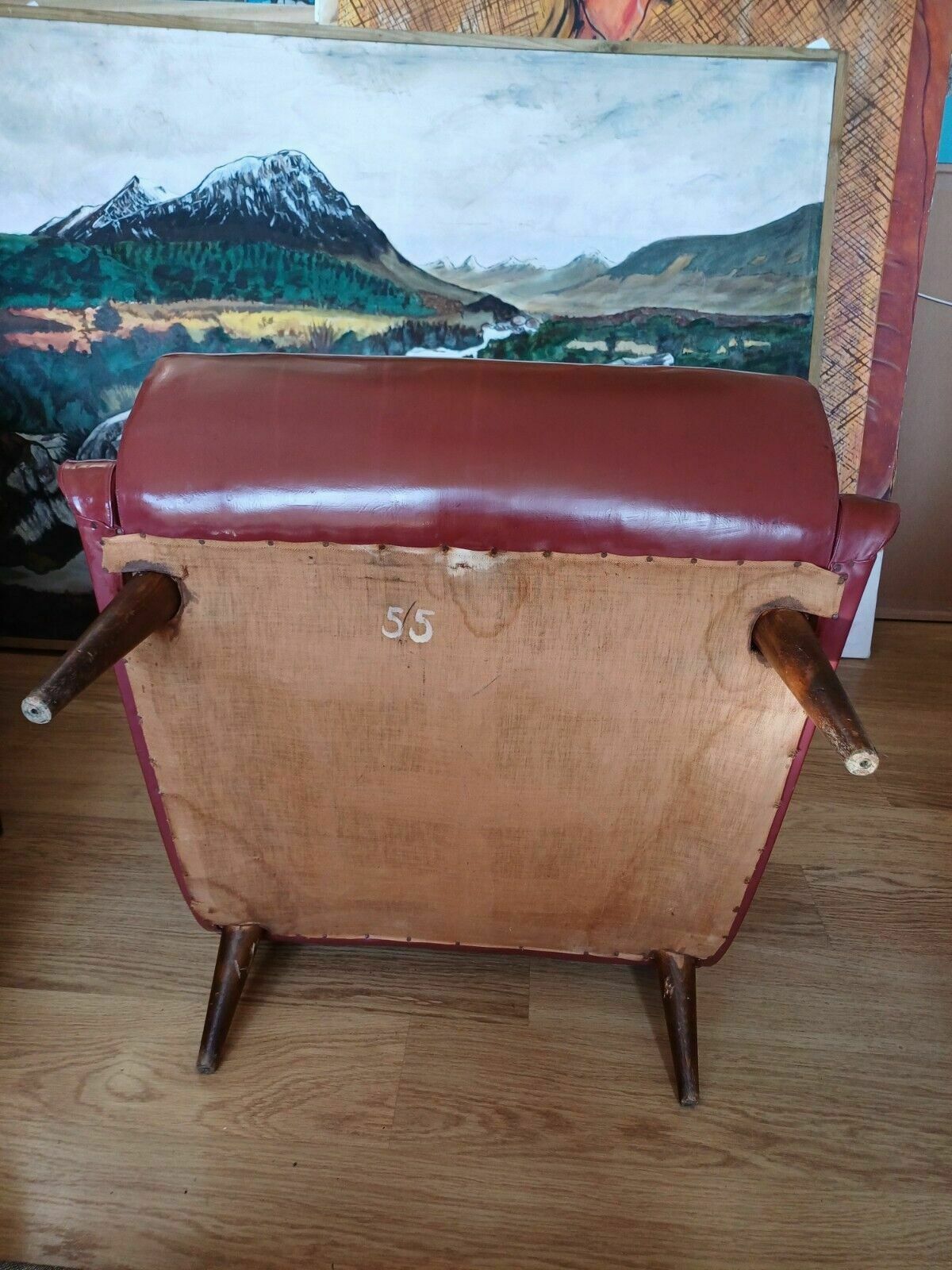 Furniture Carlo De Carli Armchair Model 806 By Cassina Italy 1950s Mid Century 2 Available photo