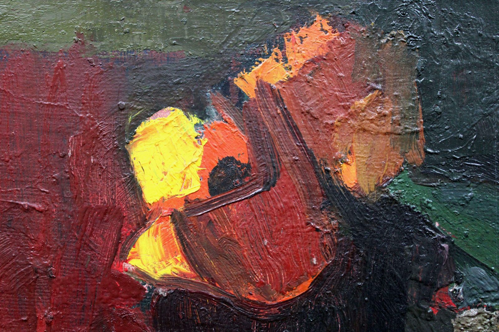 Aleksandr Rodin Flowers. Canvas, Cardboard, Oil, photo buy