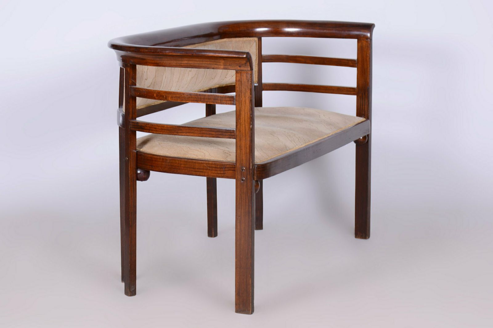 photo vinterior Restored Art Deco Seating Set, By J. Hoffmann, Wiener Werkstätte, Czech, 1910s