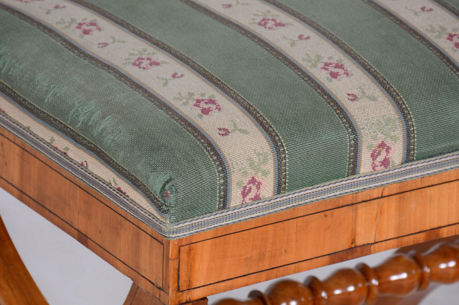 photo buy Restored Biedermeier Armchair, Beech, Oak, Cherry, Austria, 1830s