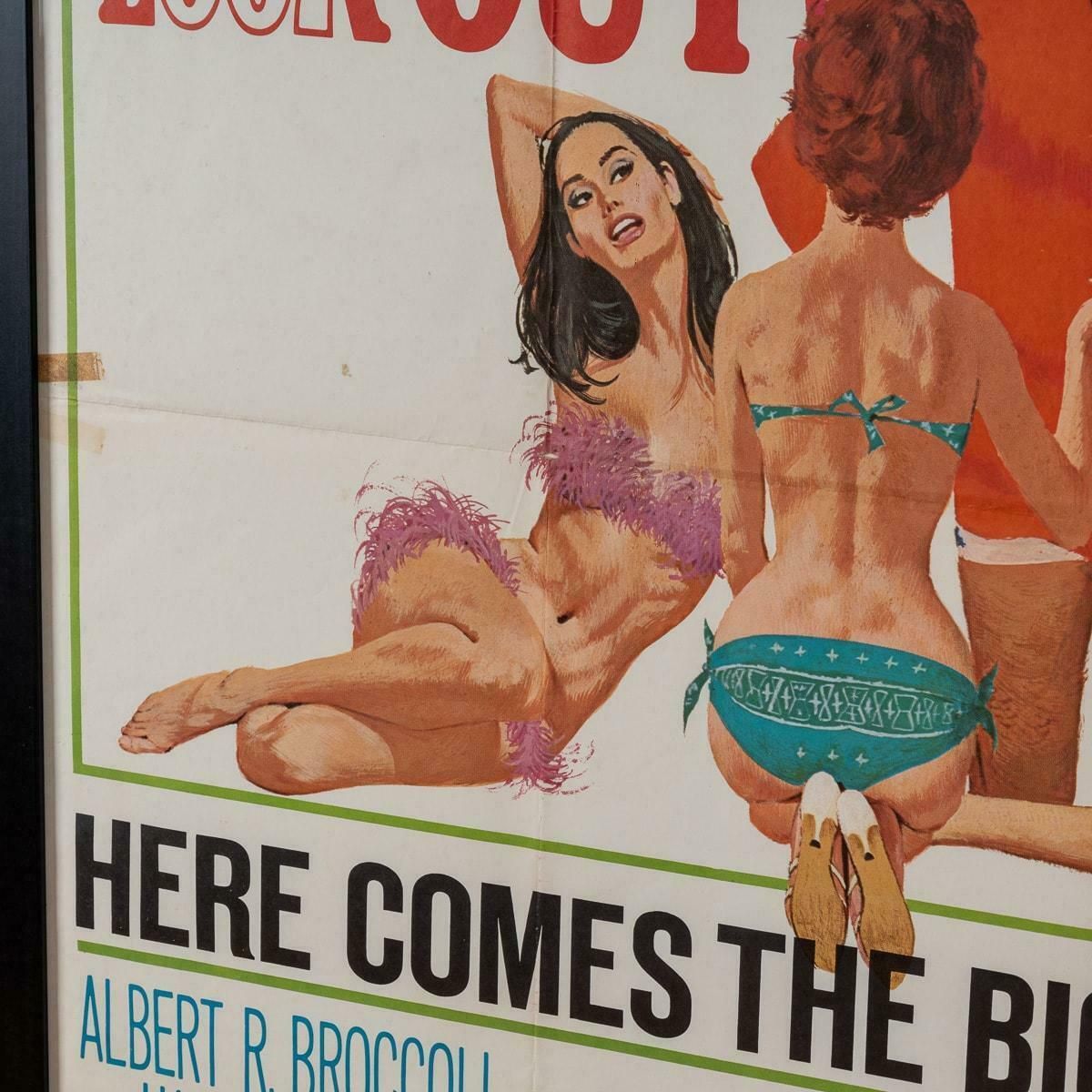 photo buy Original U.S James Bond 007 'Thunderball' Poster C.1965