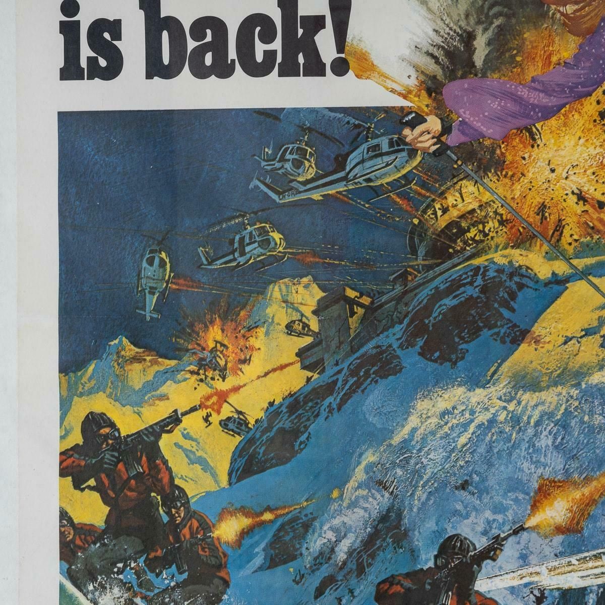 photo for sale U.S Release James Bond 007 'On Her Majesty's Secret Service' Poster C.1969