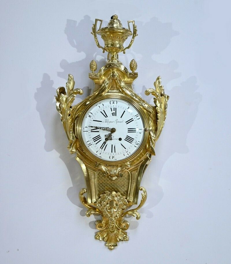 Important Wall Cartel In Gilt Bronze, Maison Prosper Roussel – Mid 19th Century