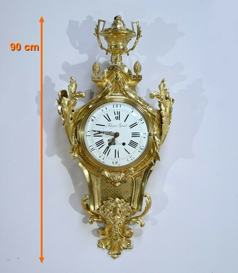 Important Wall Cartel In Gilt Bronze, Maison Prosper Roussel – Mid 19th Century photo furniture
