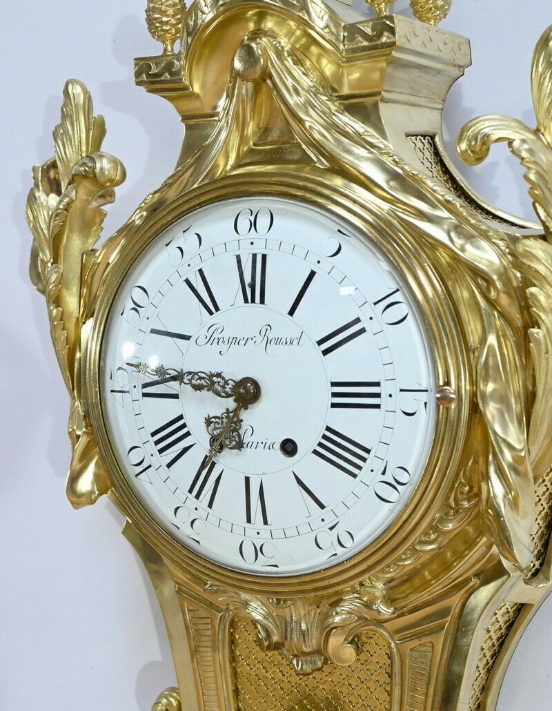 Home Decor Important Wall Cartel In Gilt Bronze, Maison Prosper Roussel – Mid 19th Century photo