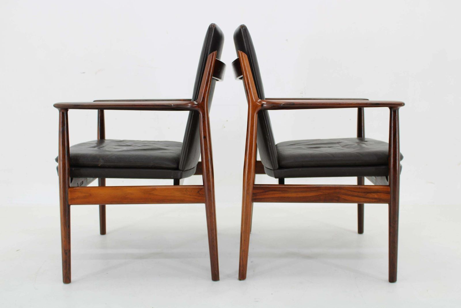 1960s Pair Of Arne Vodder 431 Armchairs By Sibast Mobler, Denmark photo Furniture