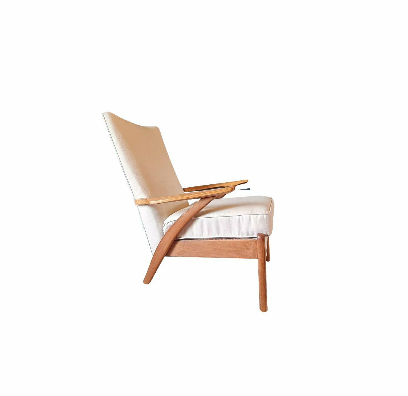 Midcentury Armchair. Super Stylish Refurbished Parker Knoll Design photo for sale