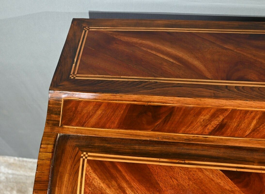 Cylinder Desk In Mahogany And Rosewood, Louis XV Period – 1st Part 18th photo buy