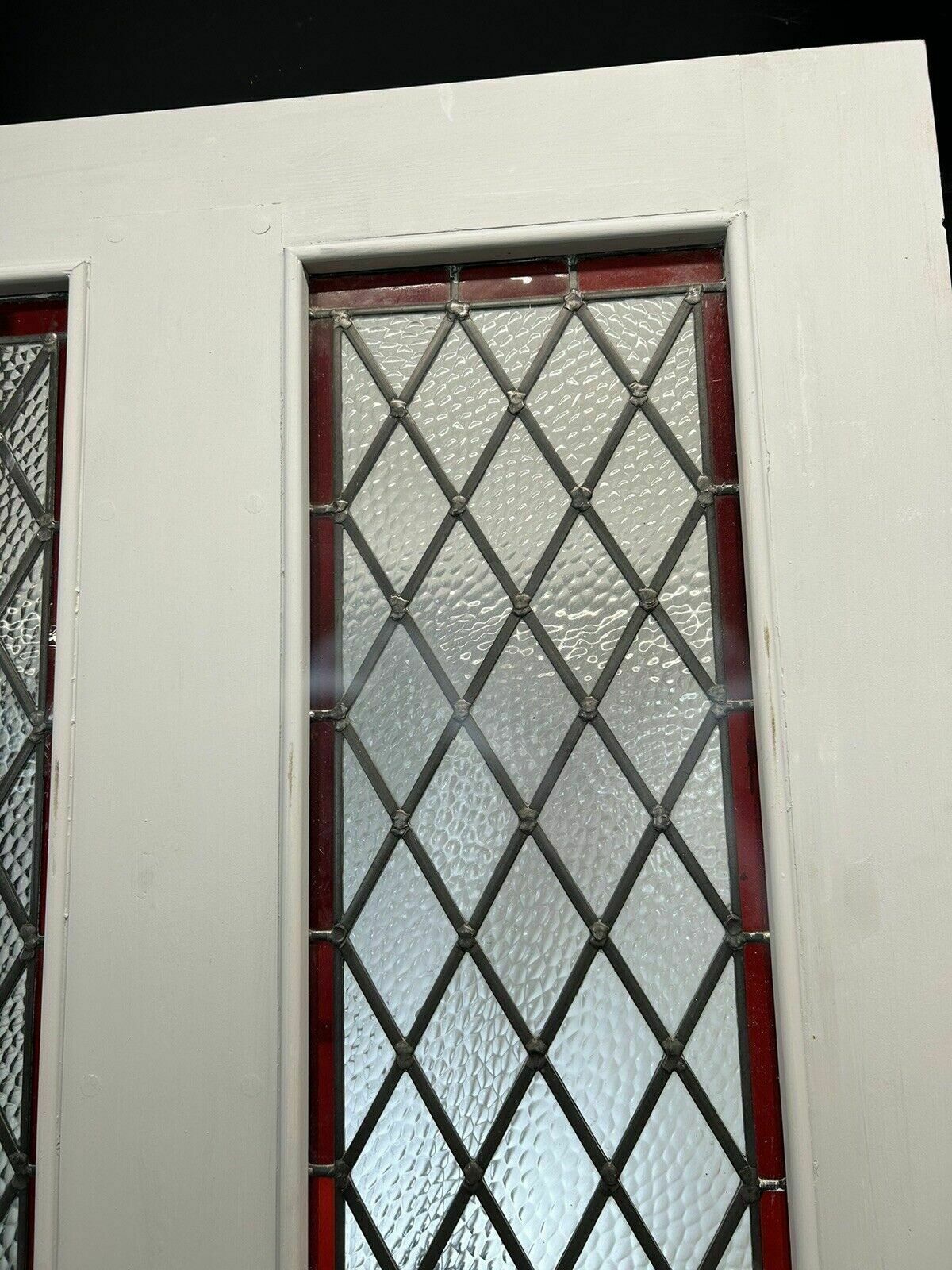 Large Victorian Stained Glass Front Door Old Period Reclaim Antique Arts Ctafts photo buy