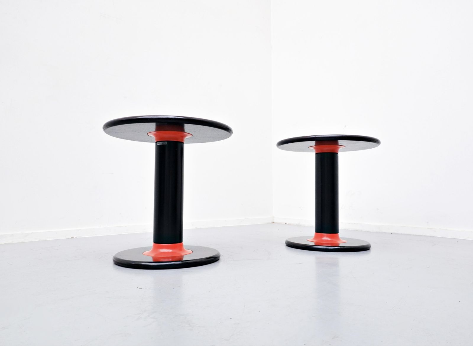 Ettore Sottsass “Rocchetto” Italian Side Tables For Poltronova, 1964 photo for sale