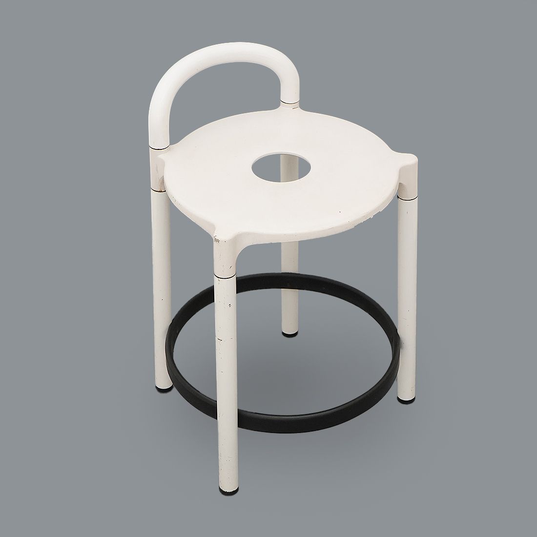 photo furniture Pair Of Stools By Anna Castelli Ferrieri For Kartell, 1980s