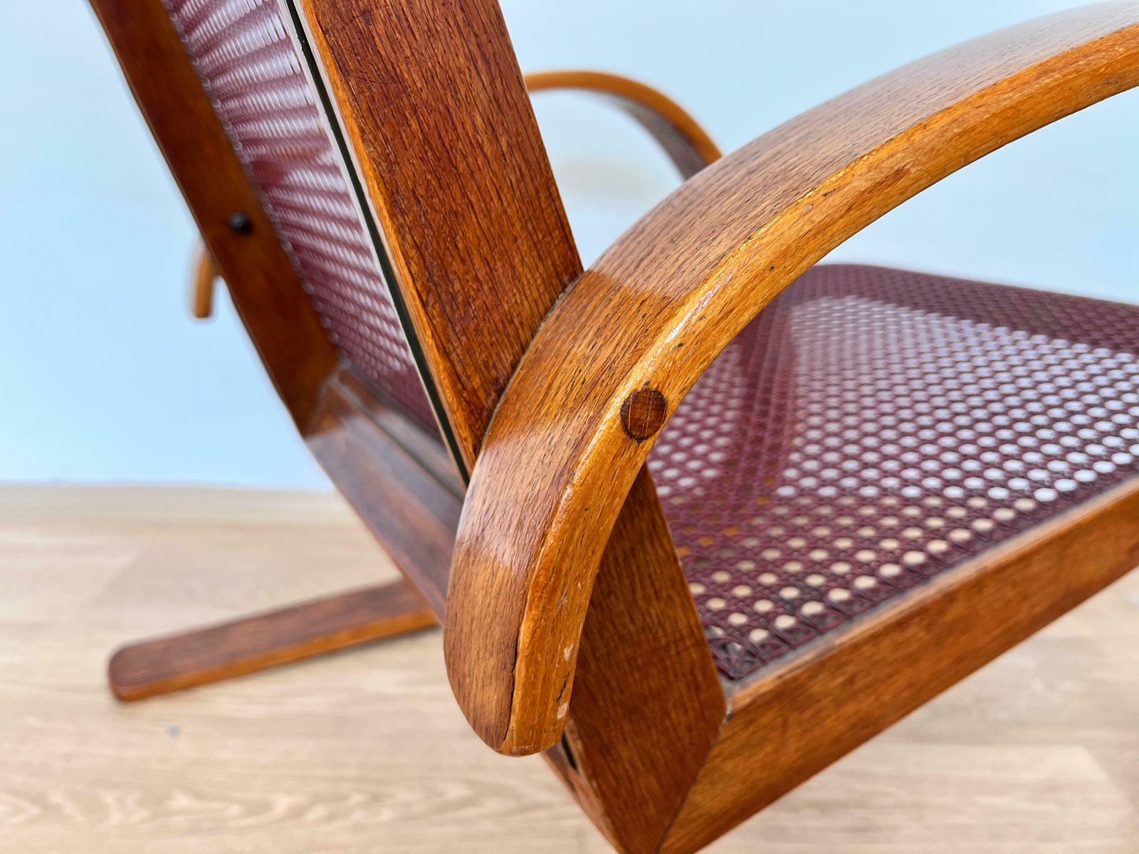 Very Rare Armchair By Miroslav Navrátil For Zdeněk Plesník   1940s photo 4732.0