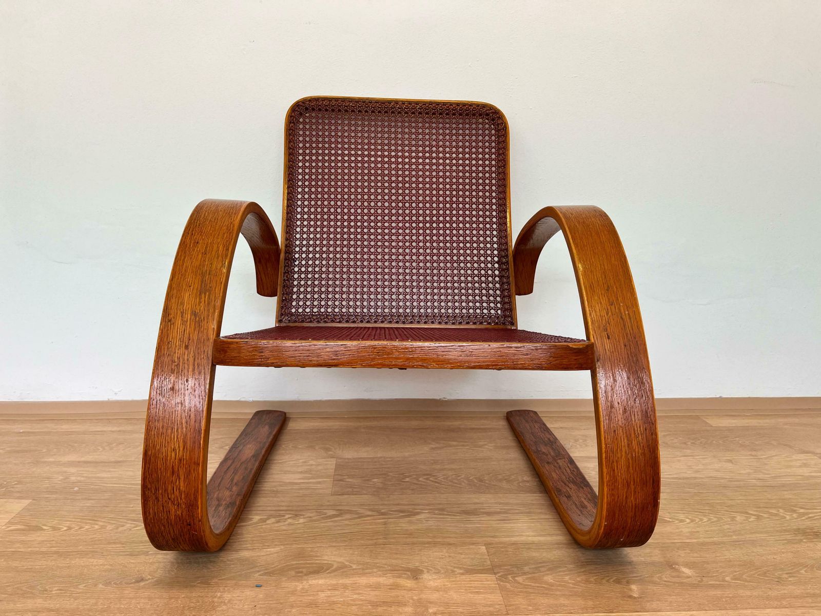 Very Rare Armchair By Miroslav Navrátil For Zdeněk Plesník   1940s photo buy