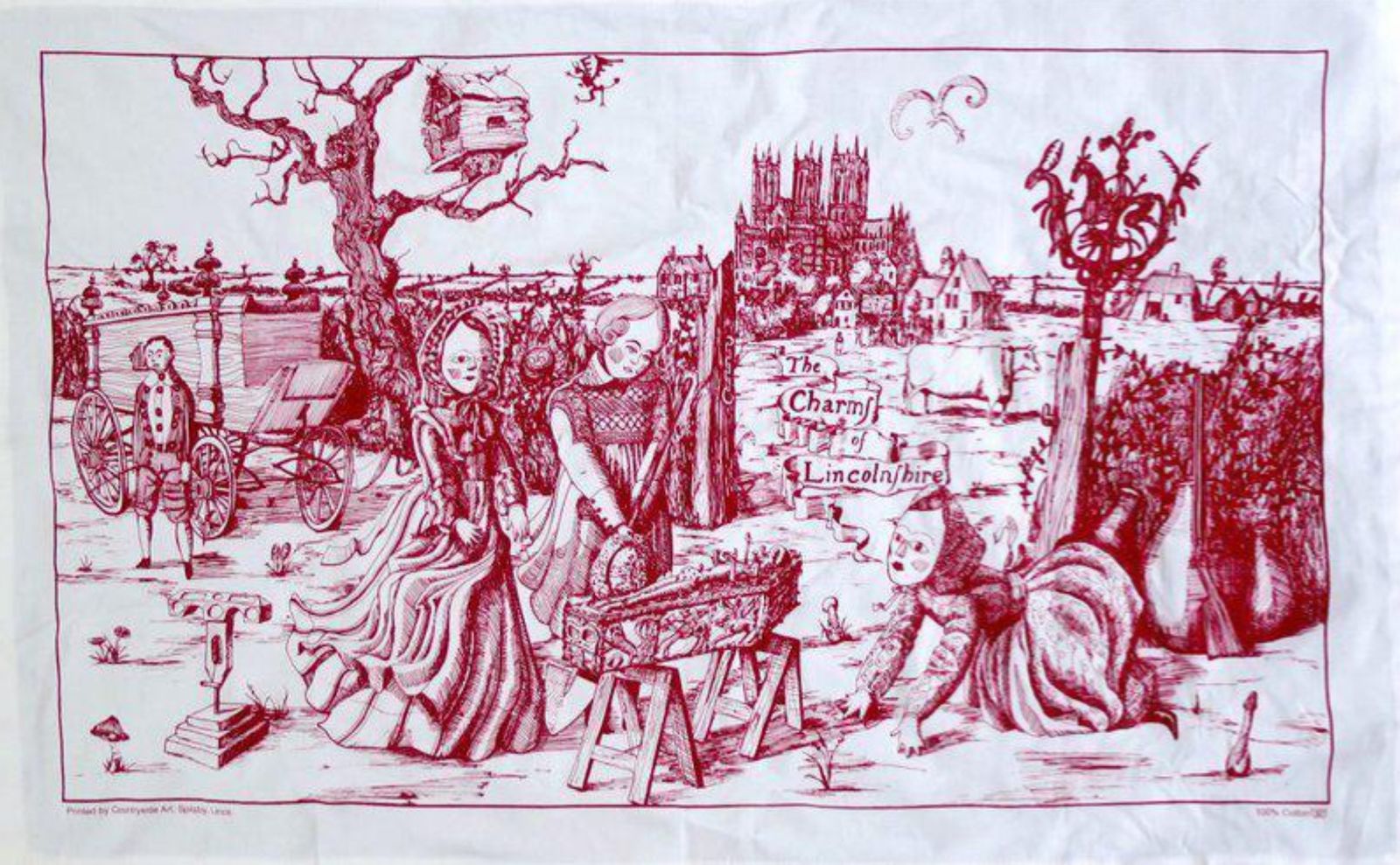 Grayson Perry The Charms Of Lincolnshire (Red Version)