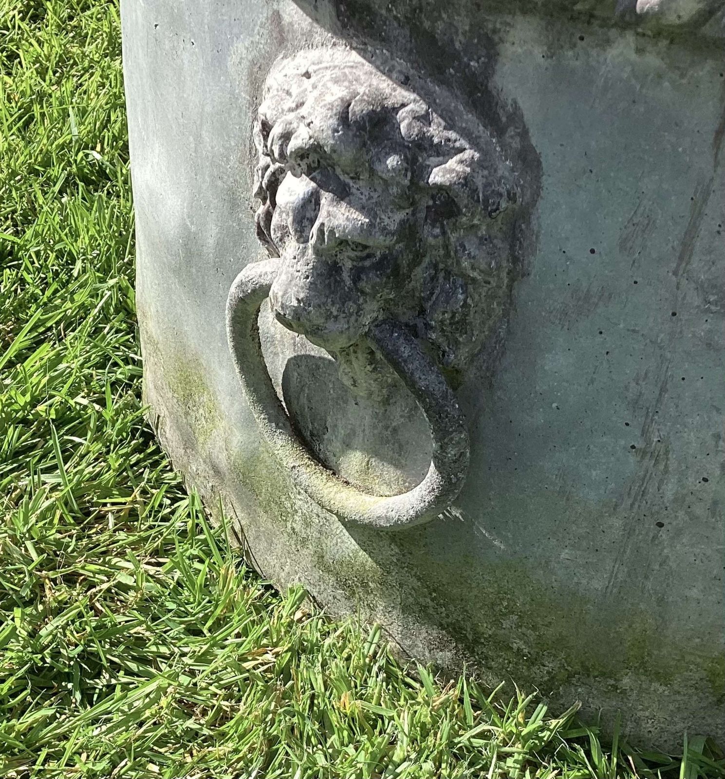 A Significant Regency Pair Of Lead Planters / Jardinieres photo 3740.0