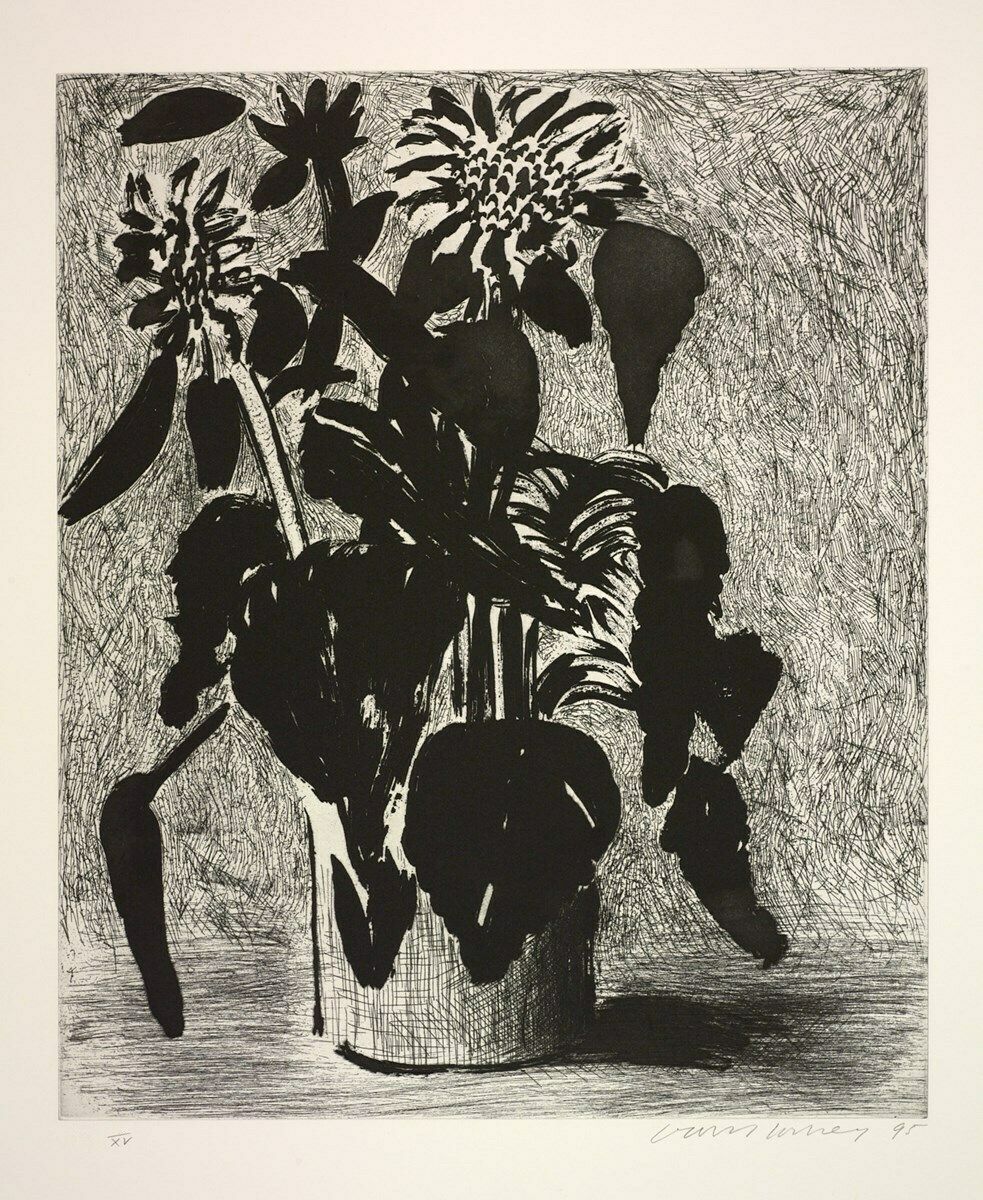 David Hockney Sunflowers II Artist Proof