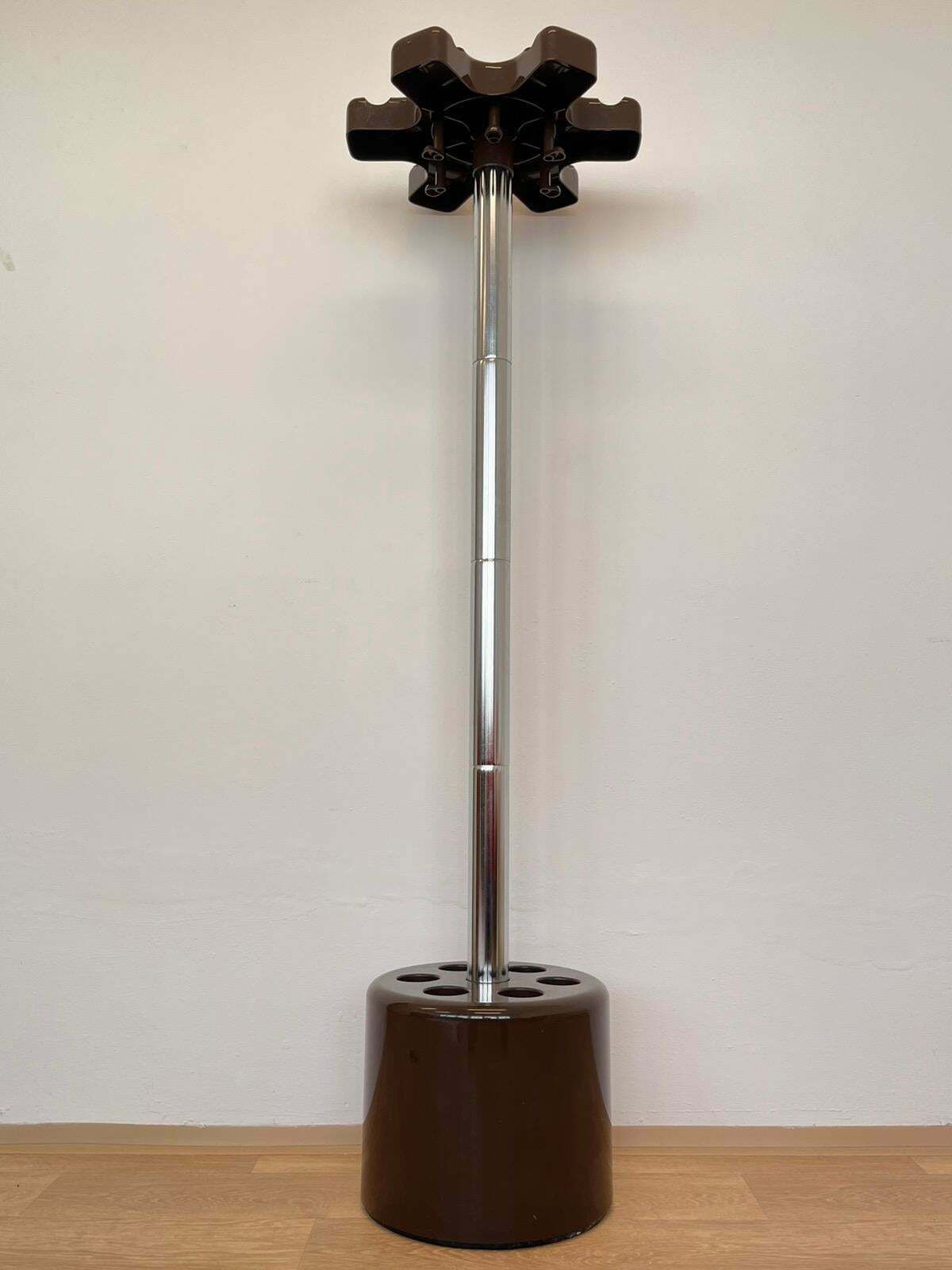 Mid Century Coat Rack And Umbrella Stand Velca, Paolo Orlandini & Roberto Lucci photo for sale