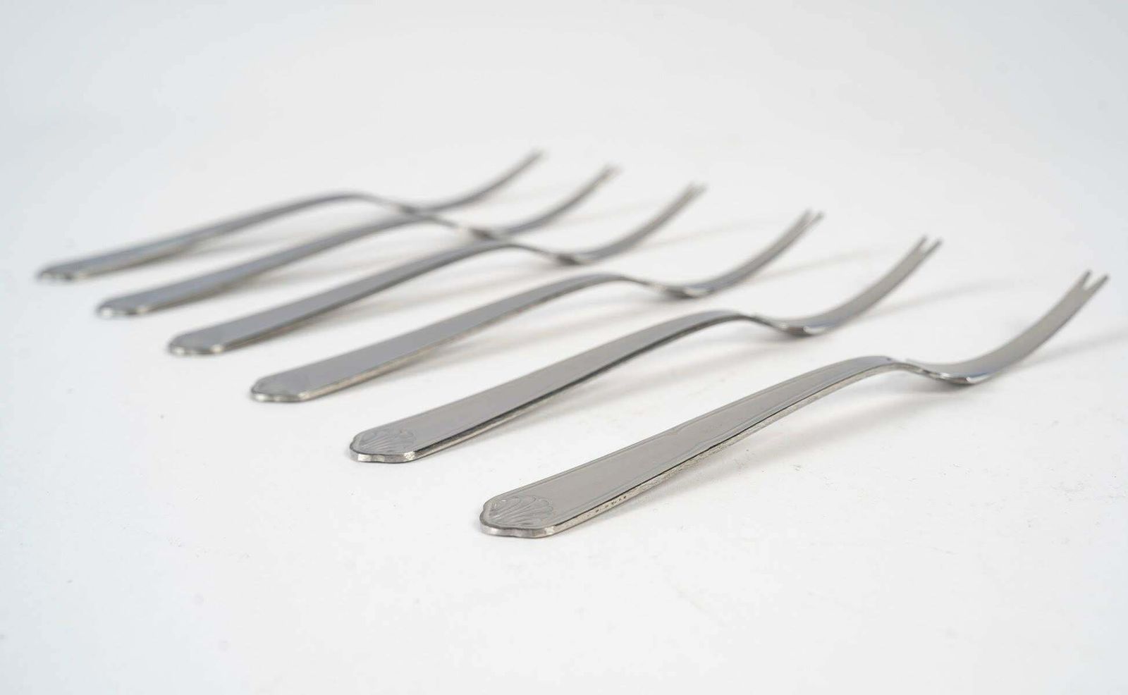 Set Of 6 Snail Forks, 20th Century. photo Home Decor
