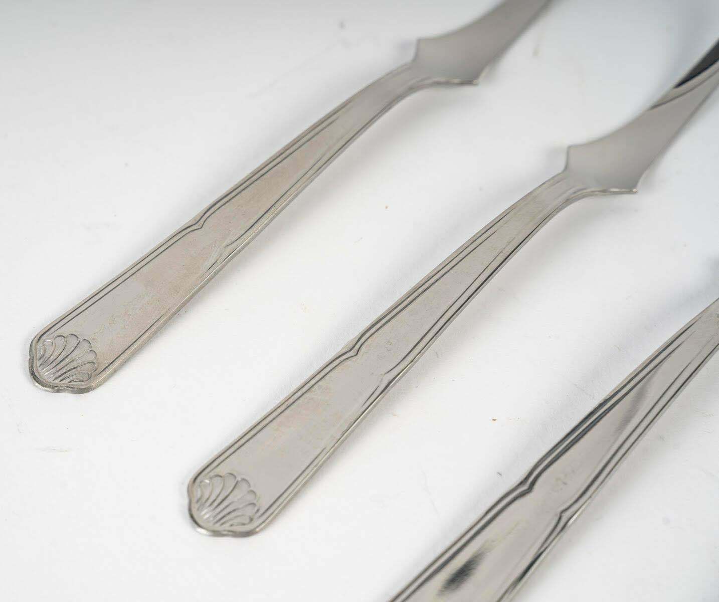 Set Of 6 Snail Forks, 20th Century. photo 153.0