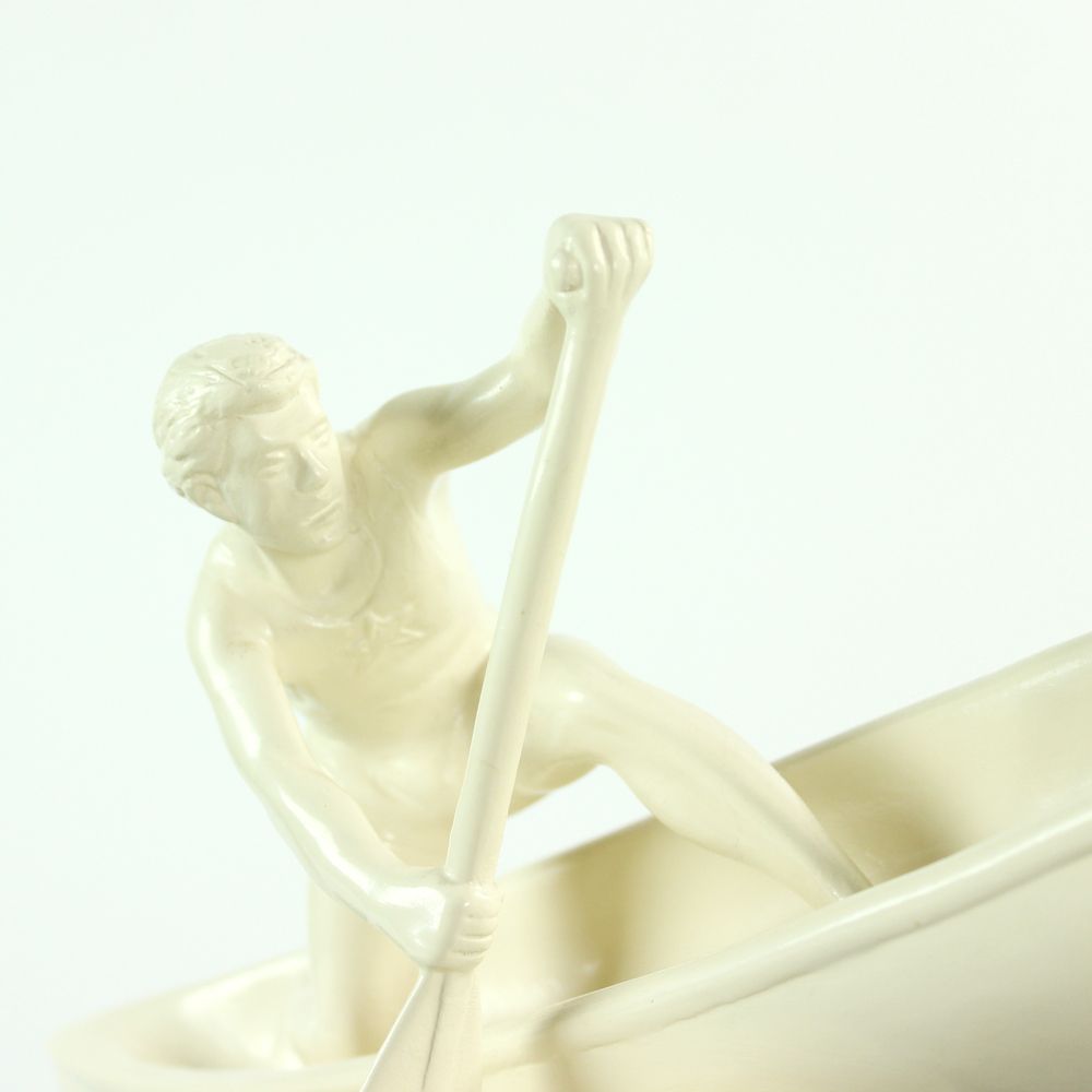 Iconic Sculpture Of Boat Rower, Jihokera, Czechoslovakia 1960s photo for sale