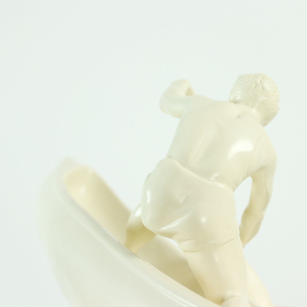 Iconic Sculpture Of Boat Rower, Jihokera, Czechoslovakia 1960s photo buy