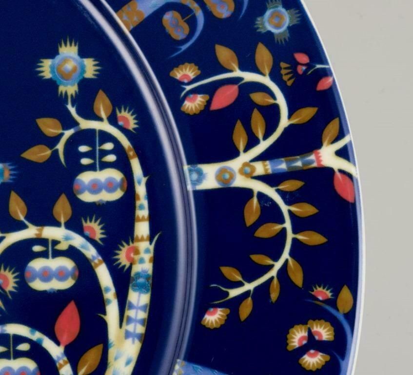 Iittala, Finland. Two Large Dinner Plates/Cover Plates In Porcelain. photo 244.0
