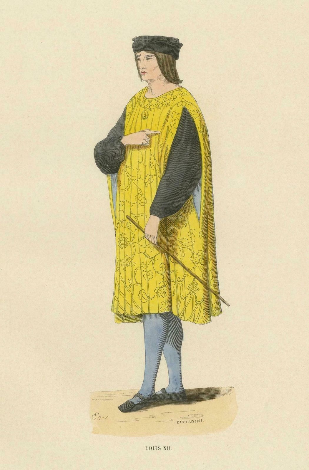 Louis XII: The Prudent King In Regal Attire, 1847 photo 164.0