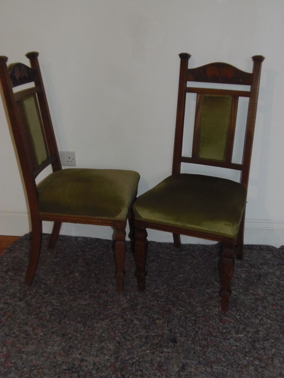 photo for sale Arts And Crafts Set Of Six Chairs  .