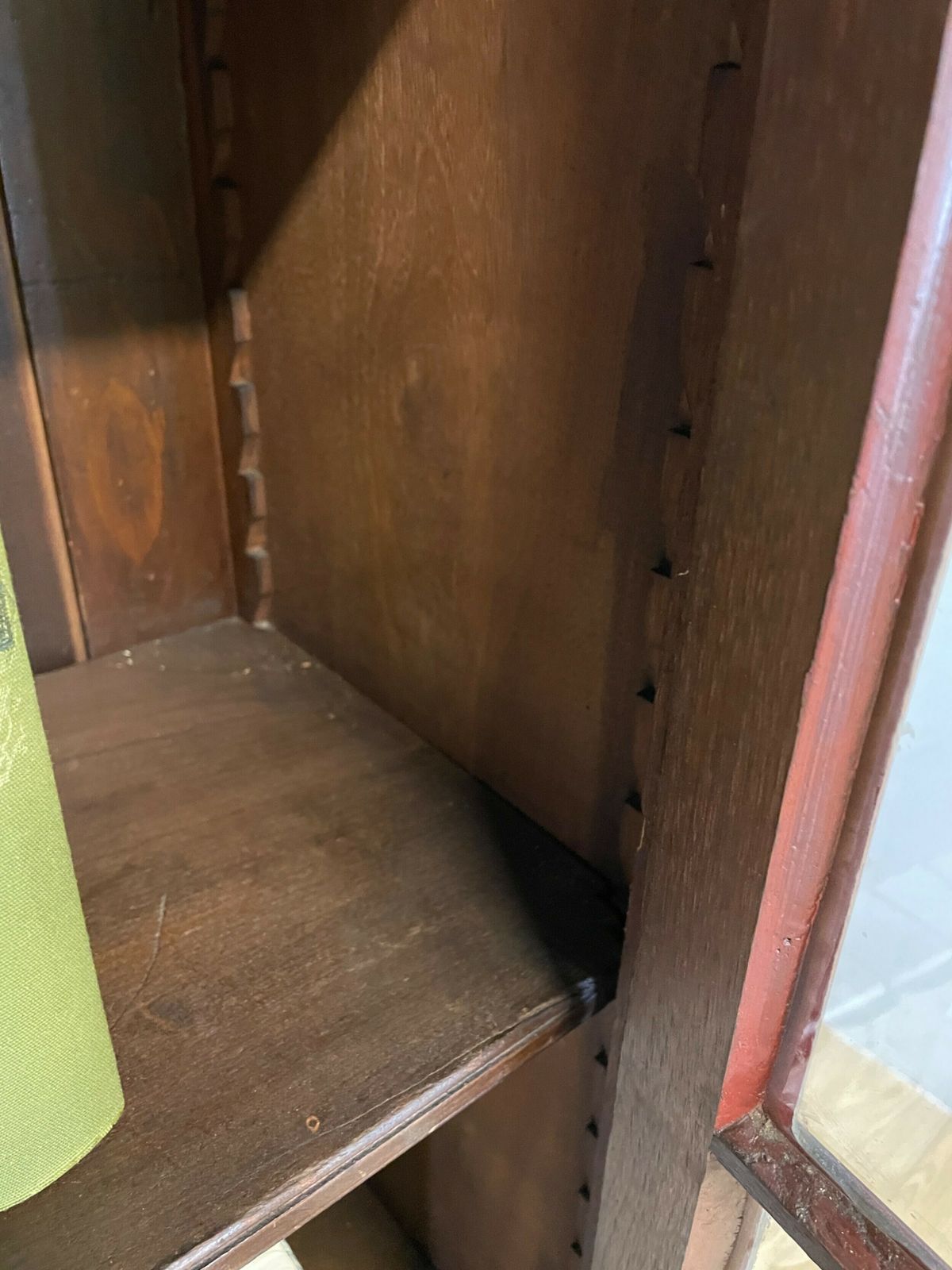 C19th Walnut Freestanding Bookcase In The Style Of Pugin photo vintage