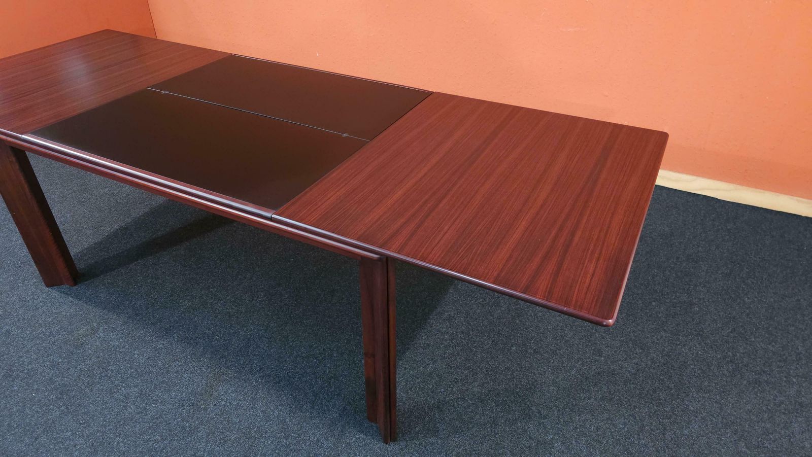 3500.0 Italian Midcentury "Mou" Dining Table By Afra And Tobia Scarpa, 1970 photo