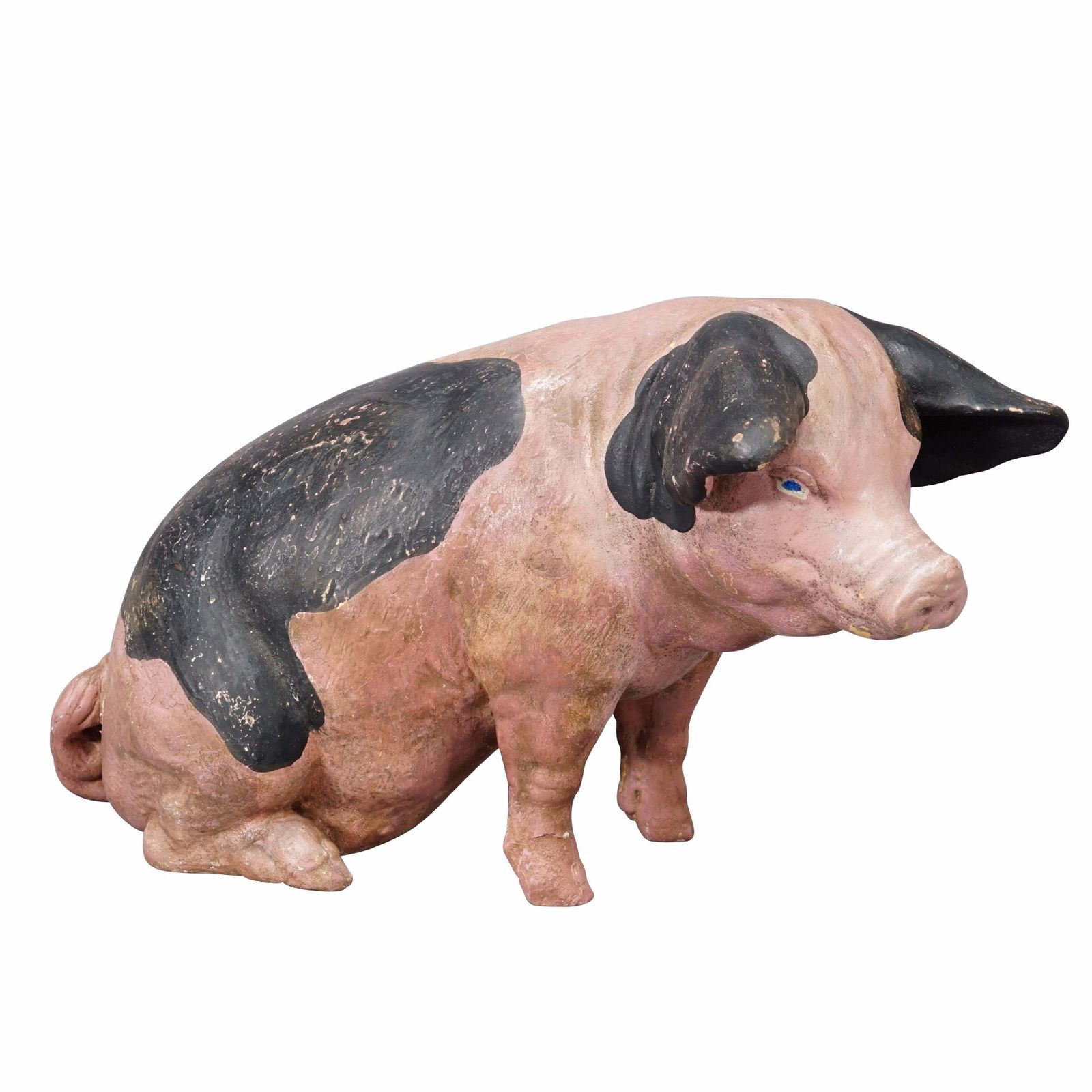 1930s Swabian Hallic Country Pig Made Of Terracotta photo furniture