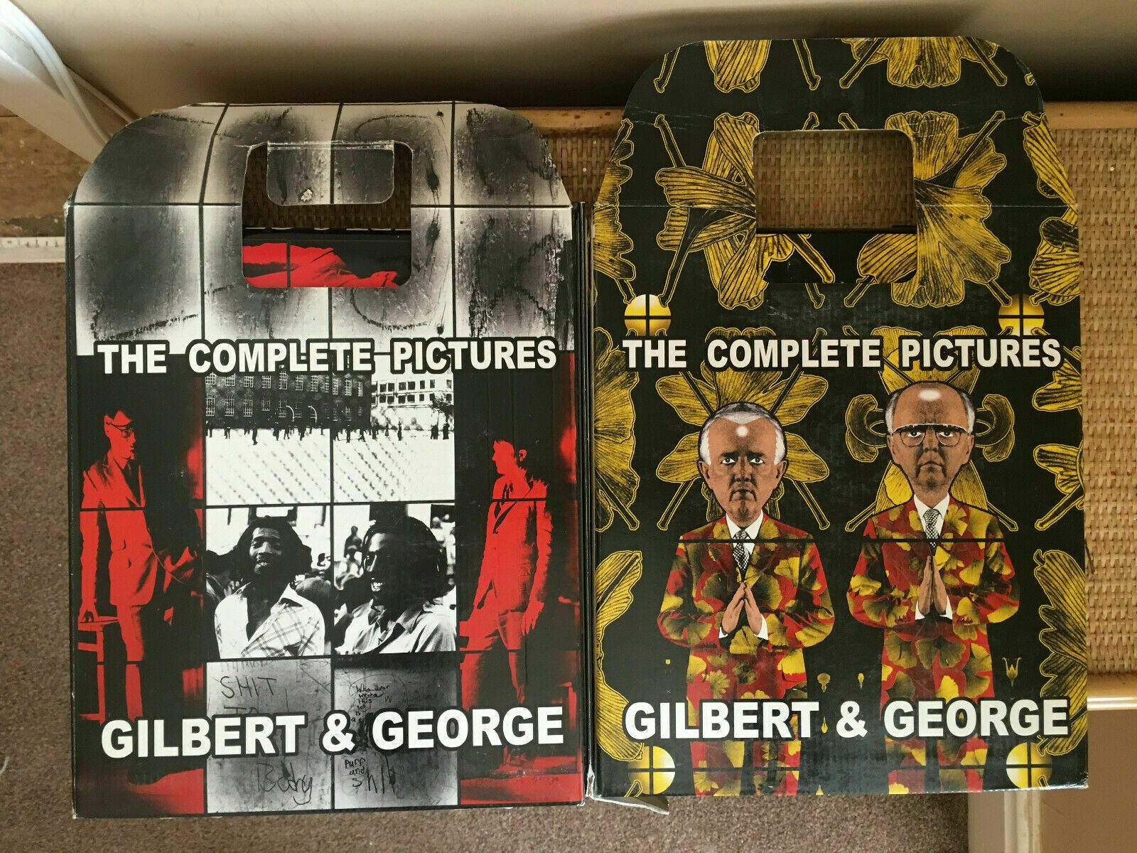 Gilbert And George: The Complete Pictures,1971 2005 Hardback Books In A Slipcase