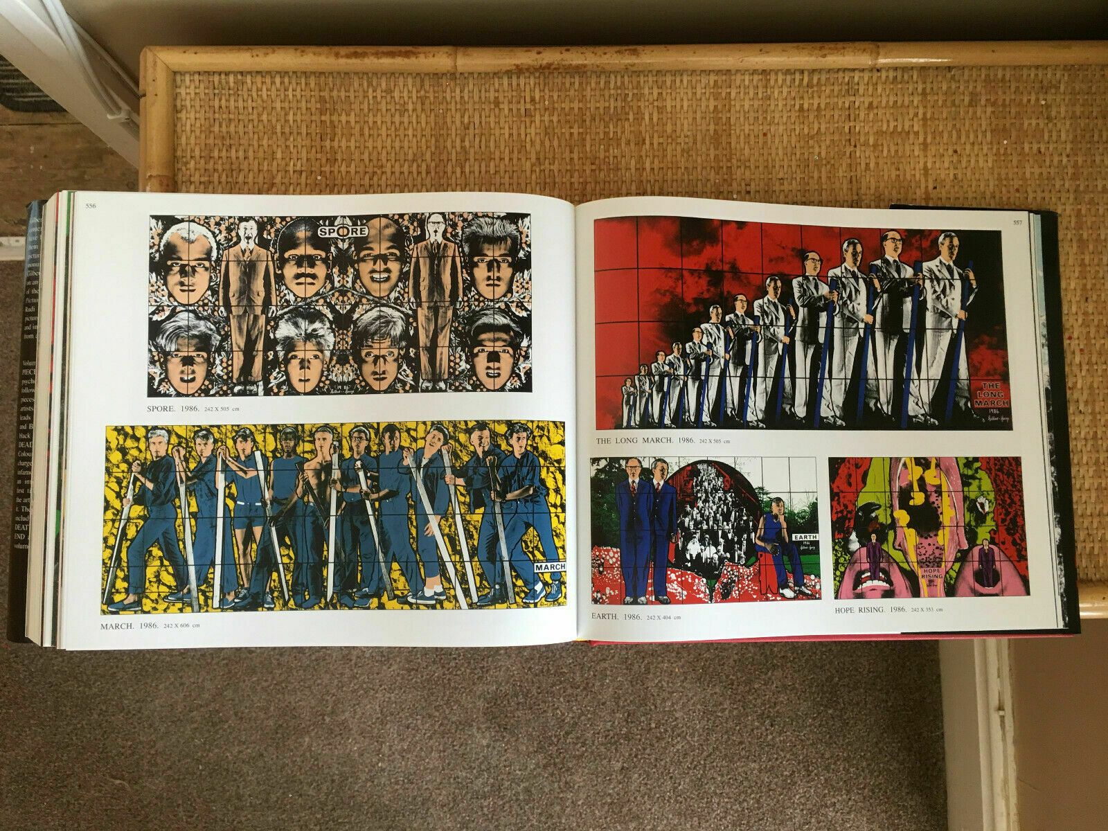 Gilbert And George: The Complete Pictures,1971 2005 Hardback Books In A Slipcase photo vintage