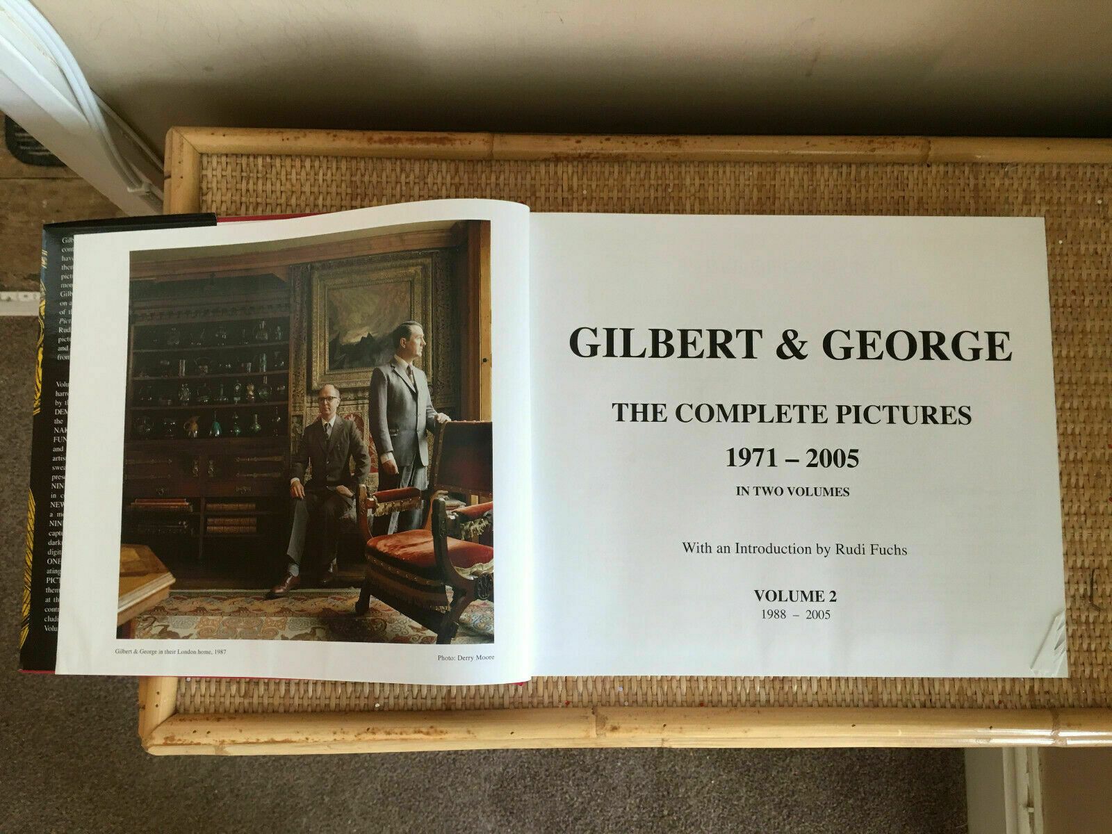 photo for sale Gilbert And George: The Complete Pictures,1971 2005 Hardback Books In A Slipcase