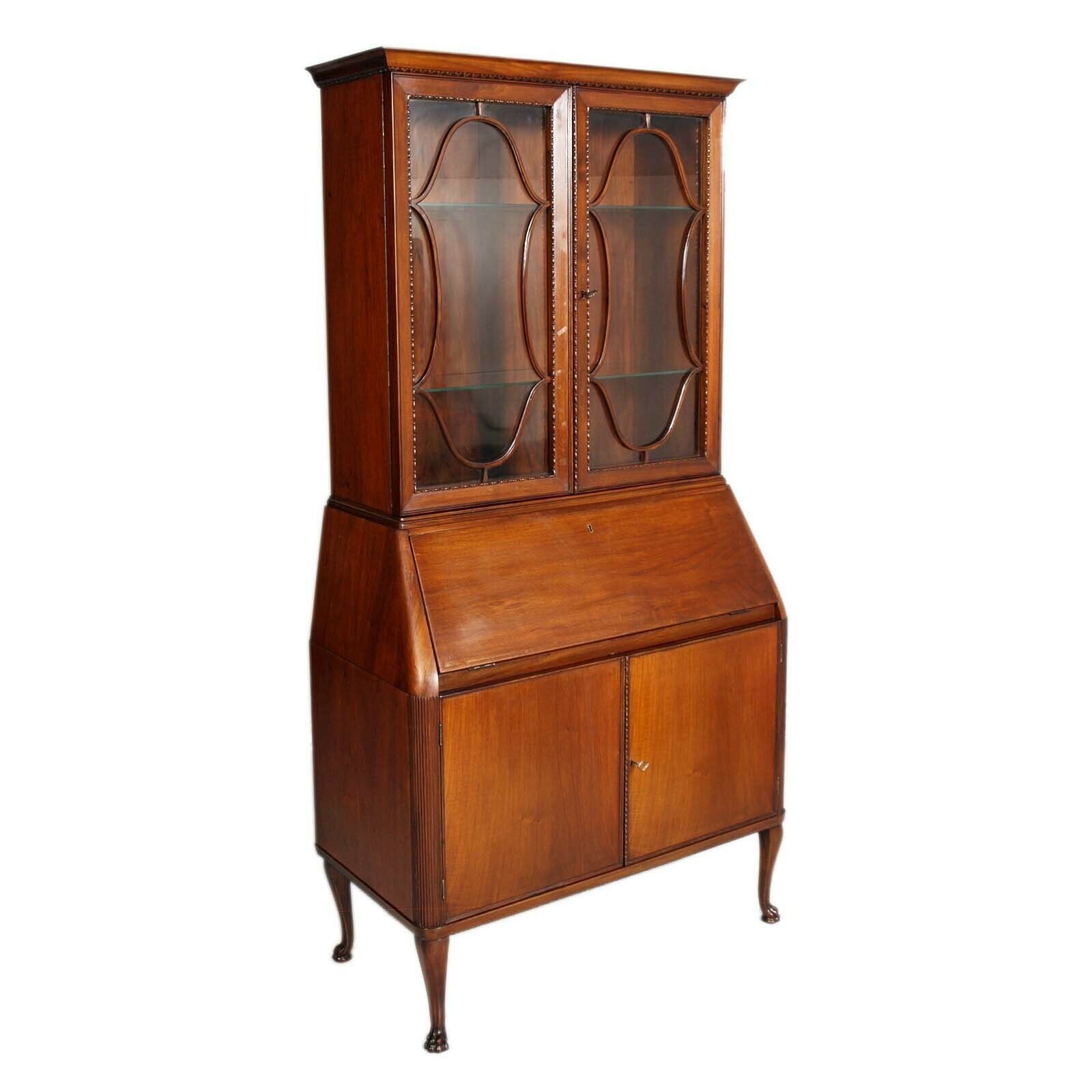 Midcentury Italian Bureau Bookcase Trumeau By Guglielmo Urlich Per Ar Ca Milano