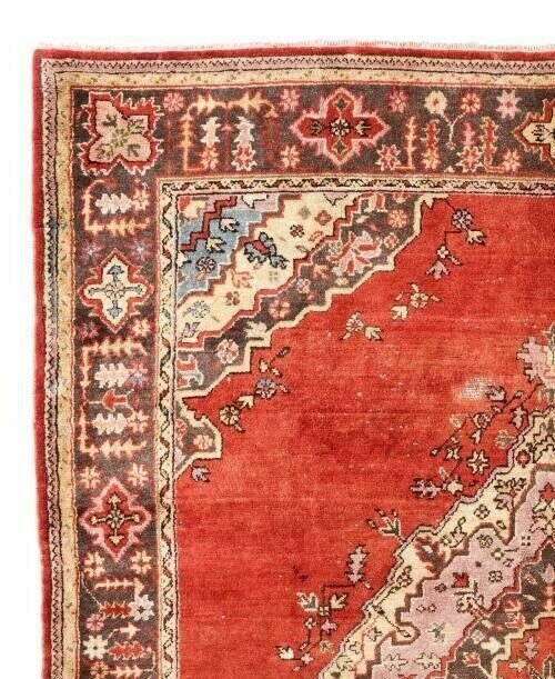 8x9.5 Ft Antique Turkish Oushak Rug. Rare Size. Very Good Condition photo furniture