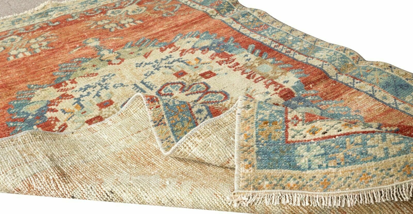 Tapis d'accent turc vintage noué à la main, 0,8 x 1,4 m, vers 1960 photo for sale