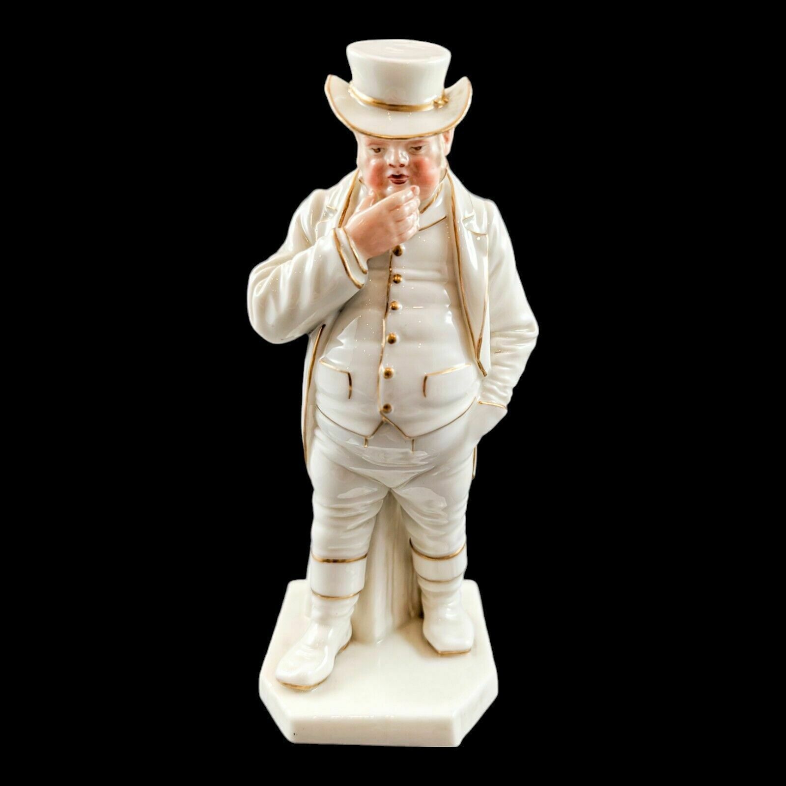 Royal Worcester Figure Of John Bull, The Englishman,1883
