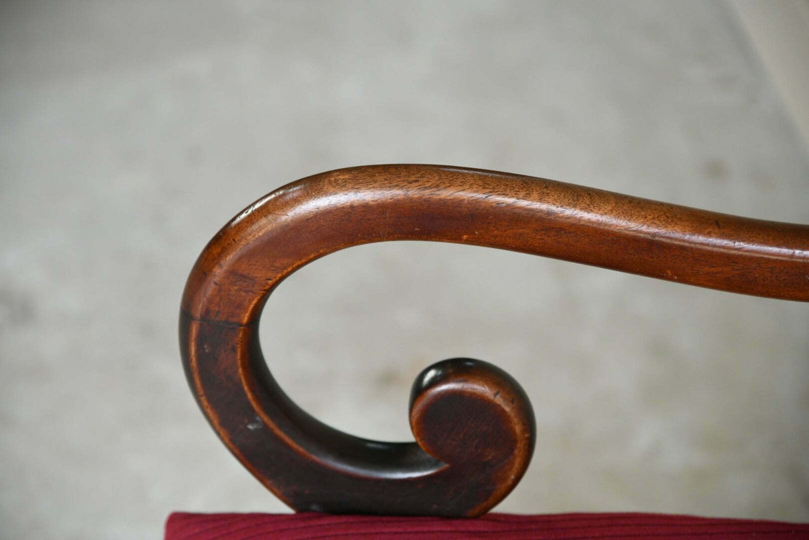 photo for sale 19th Century Mahogany Carver Chair