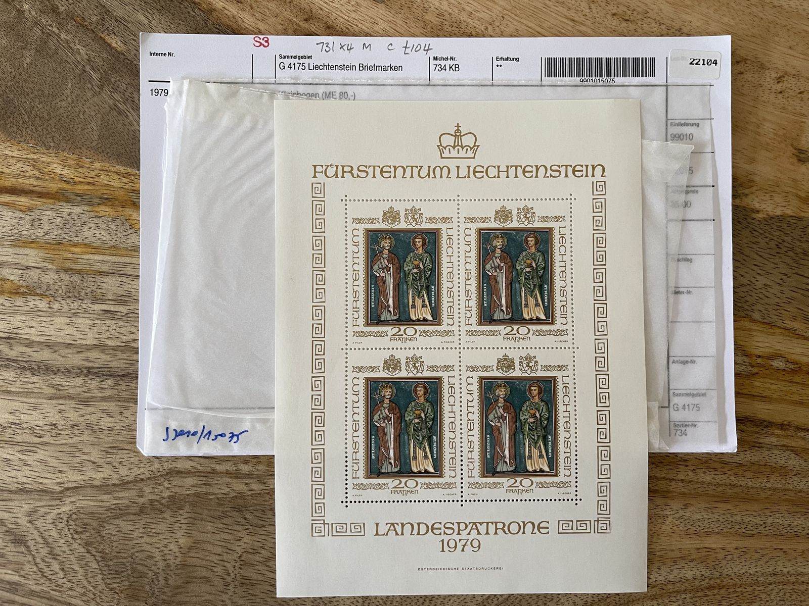 photo furniture Set Of Liechtenstein Stamps All Mnh