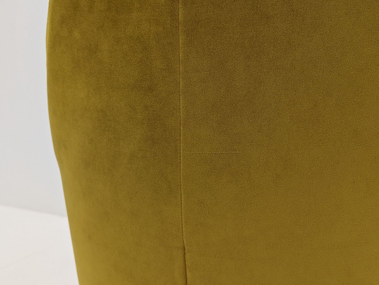 Golden Velvet Yellow Armchair photo 299.98