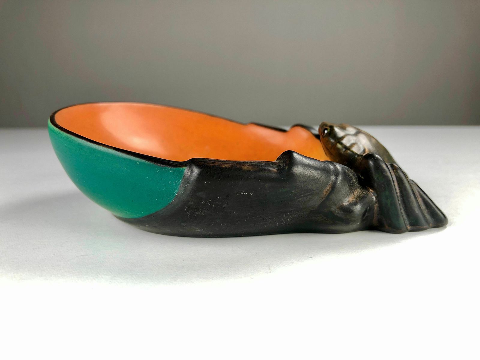 Danish Hand Crafted Art Nouveau Bowl By Georg Jensen For Ipsens Enke photo vinterior
